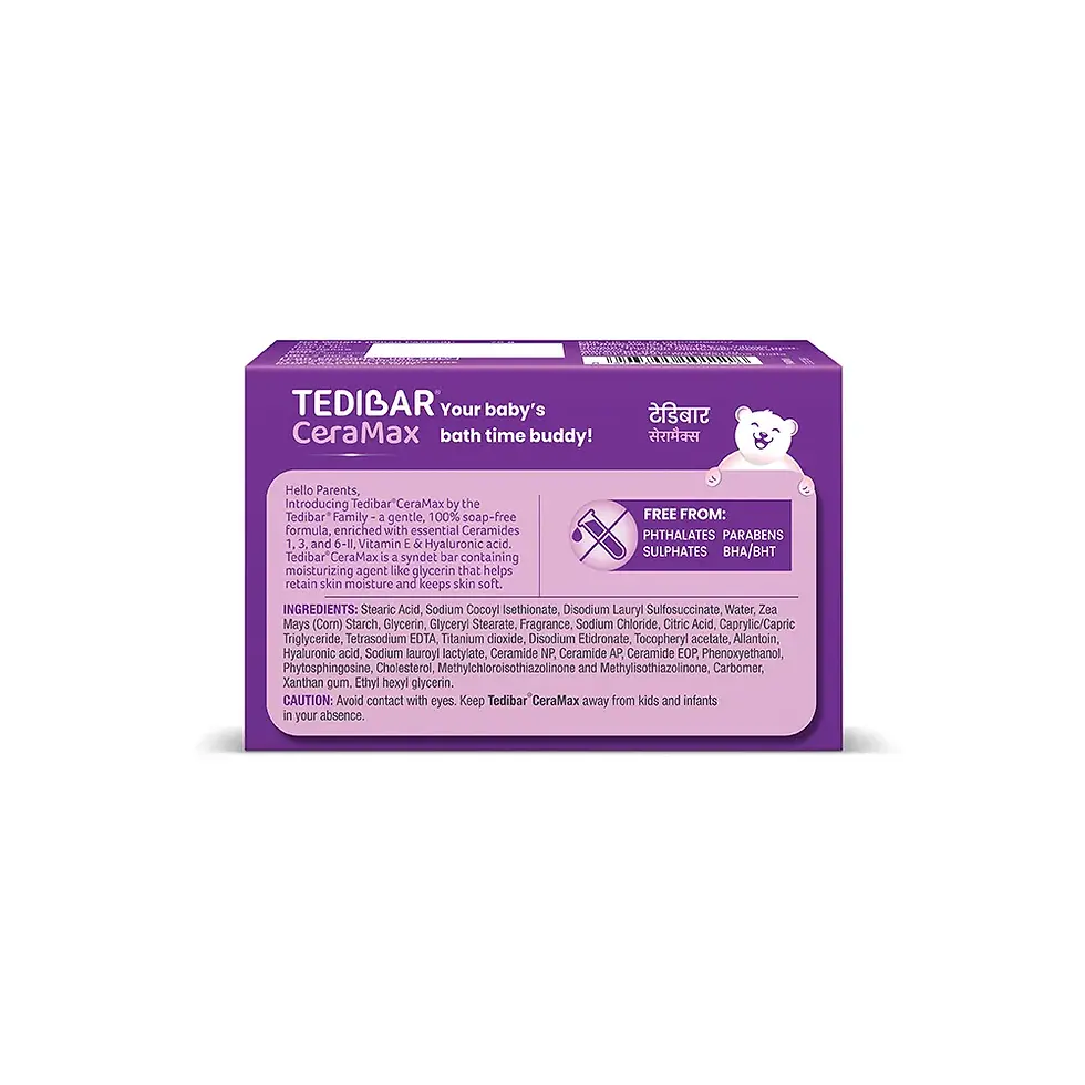 Thumbnail: Tedibar Ceramax Bathing Bar 75g