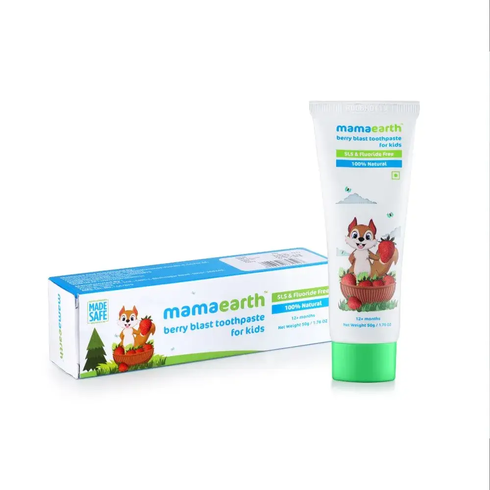Mamaearth Natural Toothpaste Berry Blast 50g