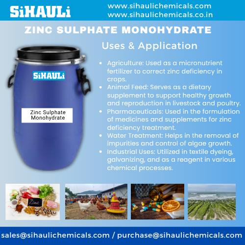 Zinc Sulphate Monohydrate