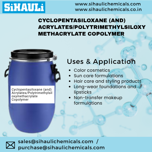 Cyclopentasiloxane (and) Acrylates/Polytrimethylsiloxymethacrylate Copolymer