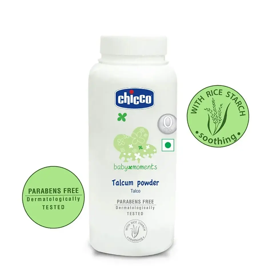 Thumbnail: Chicco Baby Moments Talcum Powder 75g