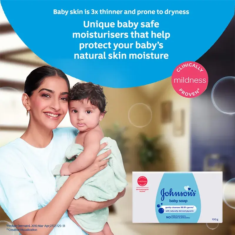 Thumbnail: Johnson's Baby Soap 100g