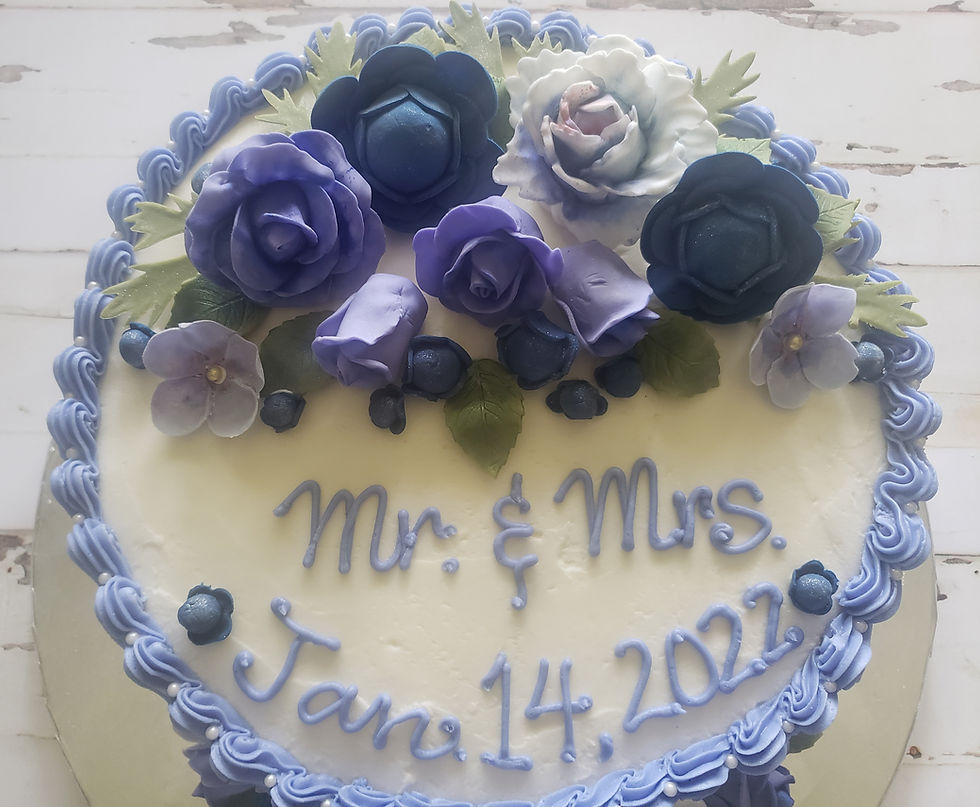 Thumbnail: 8" Wedding/Engagement/Bridal Cake