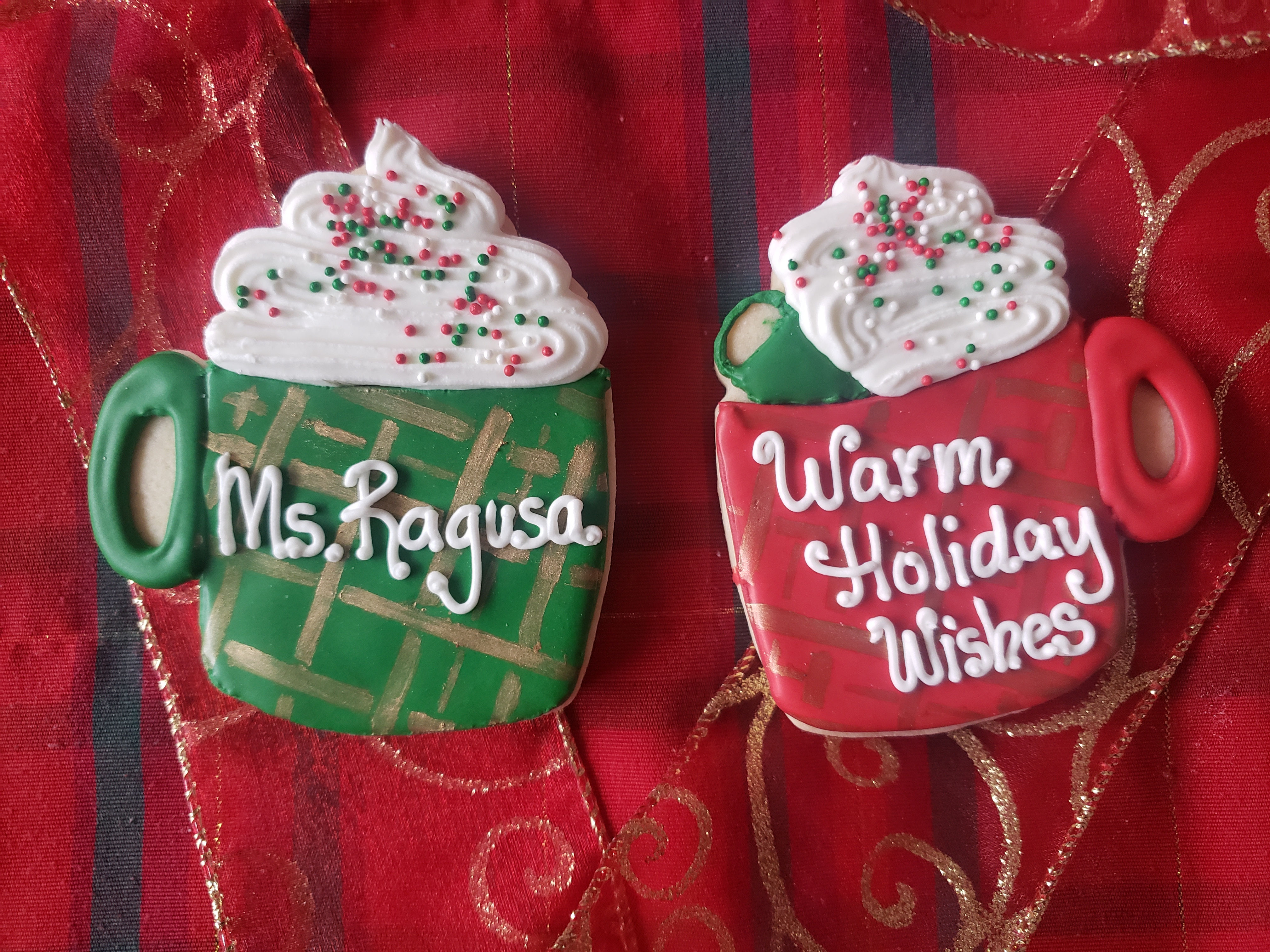 Warm Holiday Wishes Mug Set