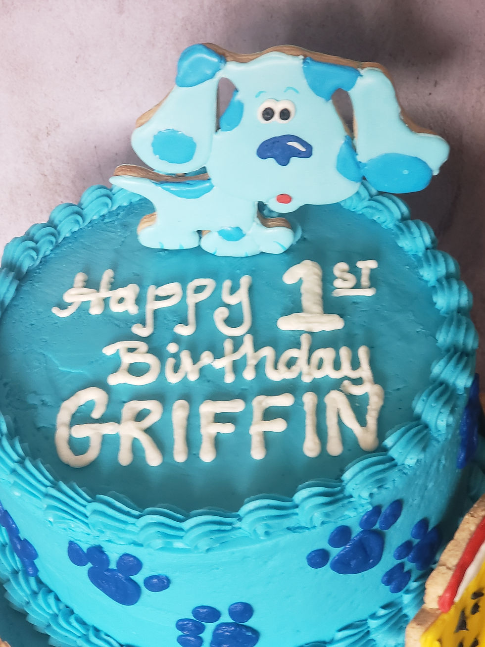 Thumbnail: Blue's Clues 2 Tier  Cake