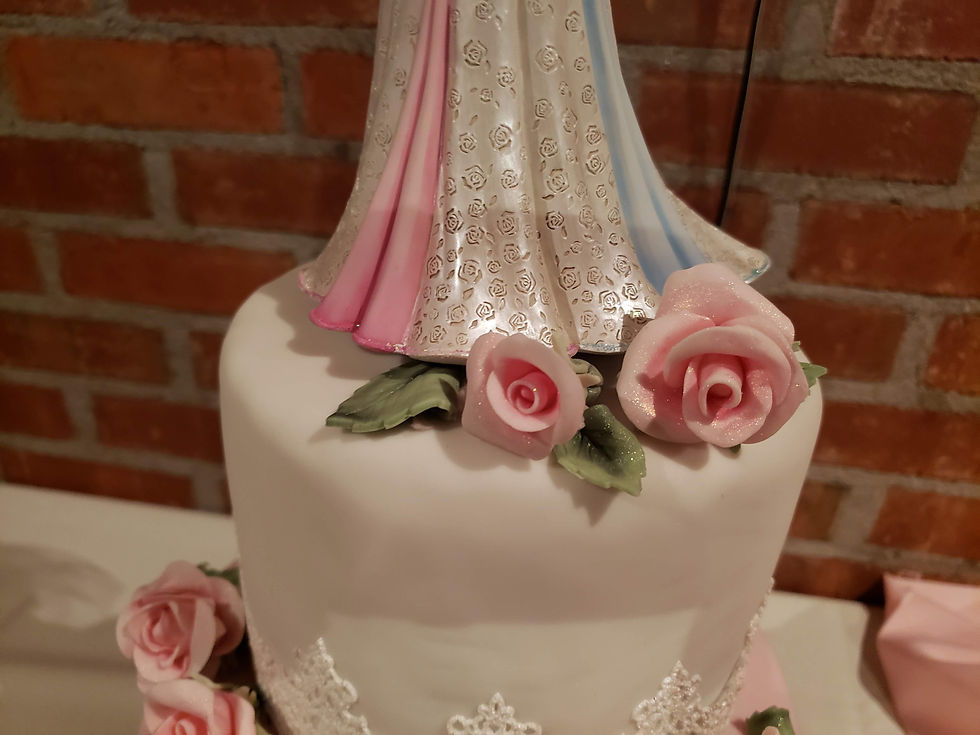 Thumbnail: 3-Tier Princess Birthday/Wedding/Engagement Cake