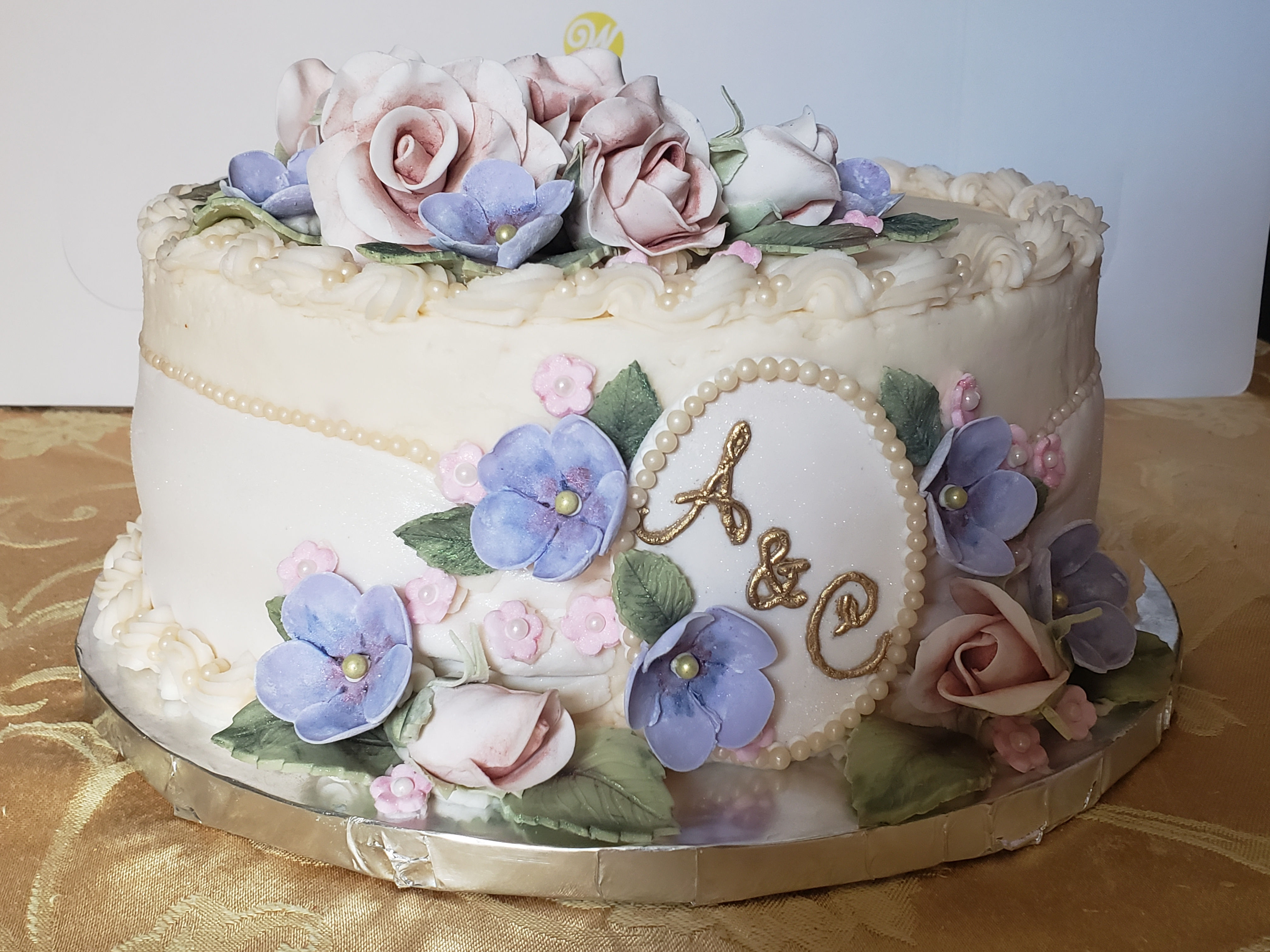 12" Wedding/Engagement/Bridal Cake