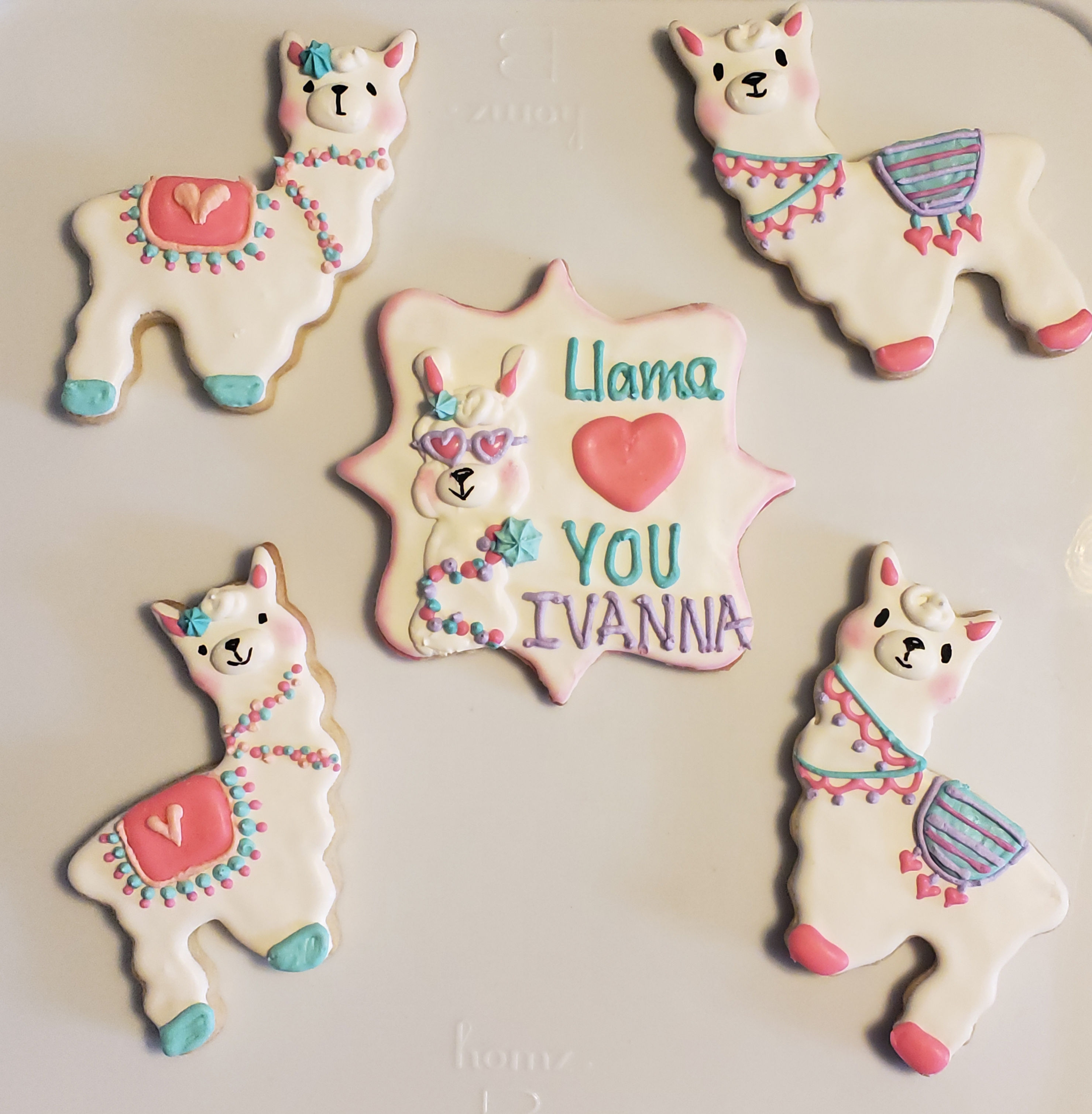 Love Llama Cookies