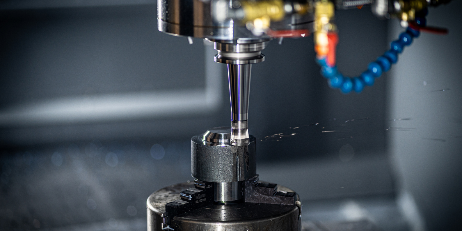 CNC machinery up close