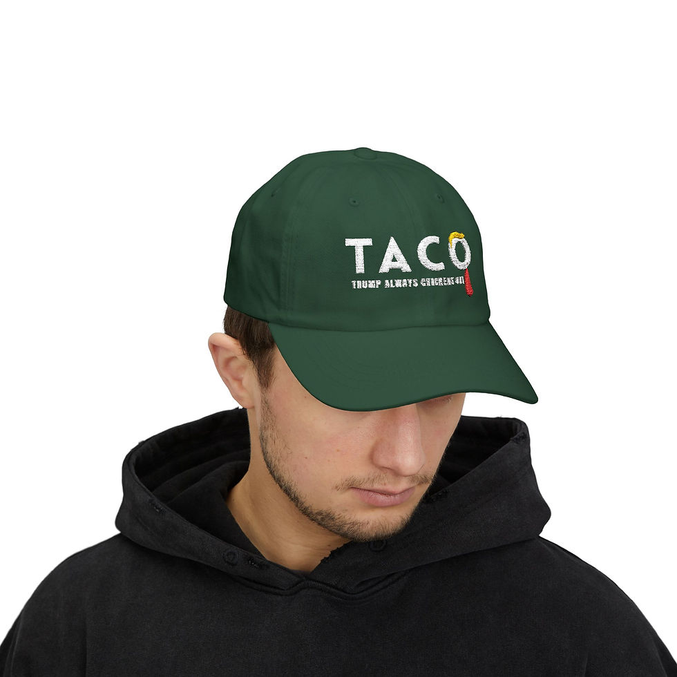 Thumbnail: Trump Taco Trade Hat, Tariffs Trade Ballcap, Gift, Political Cap, Trade Wars