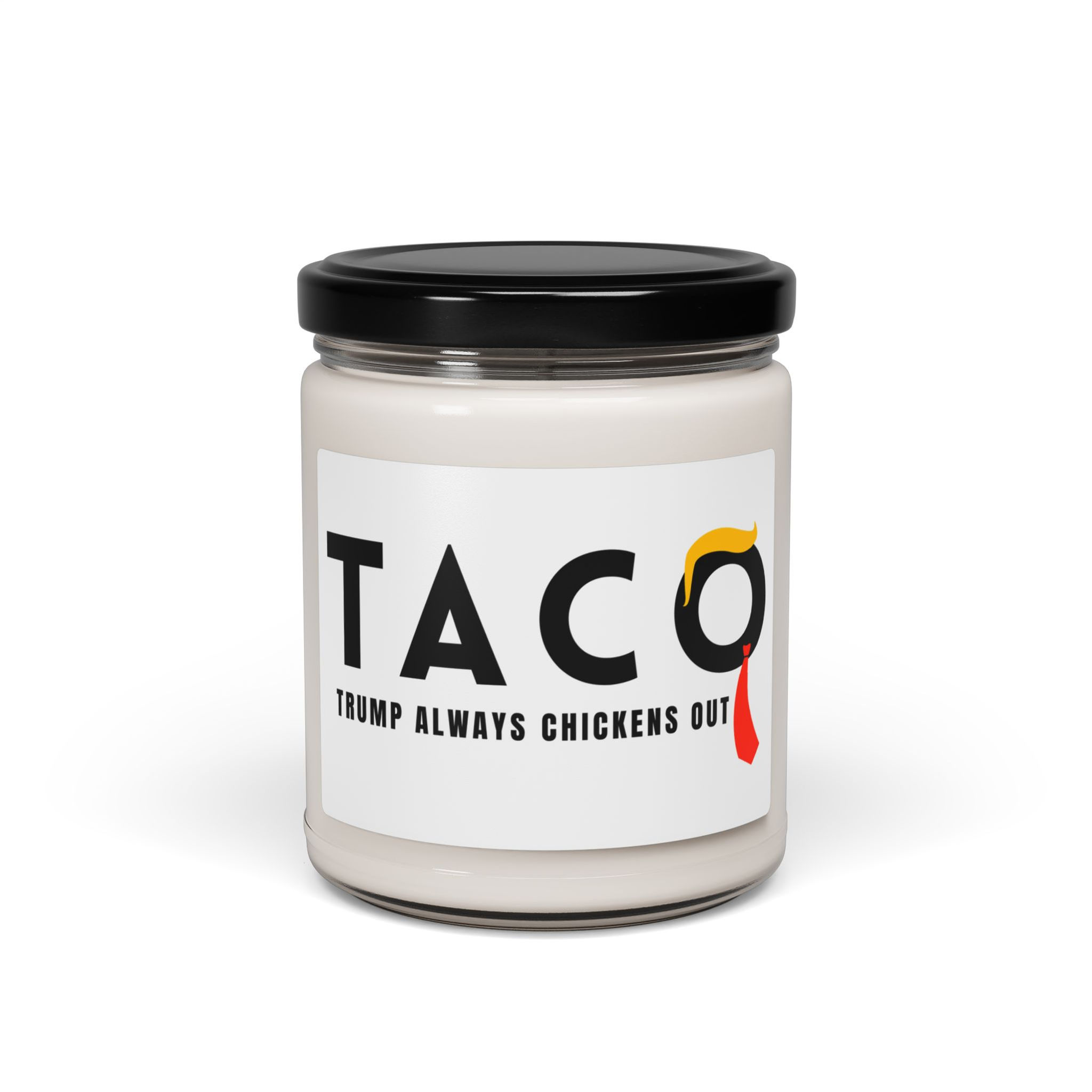 Trump Taco Trade Candle Funny Political Scented Candle, 9oz 