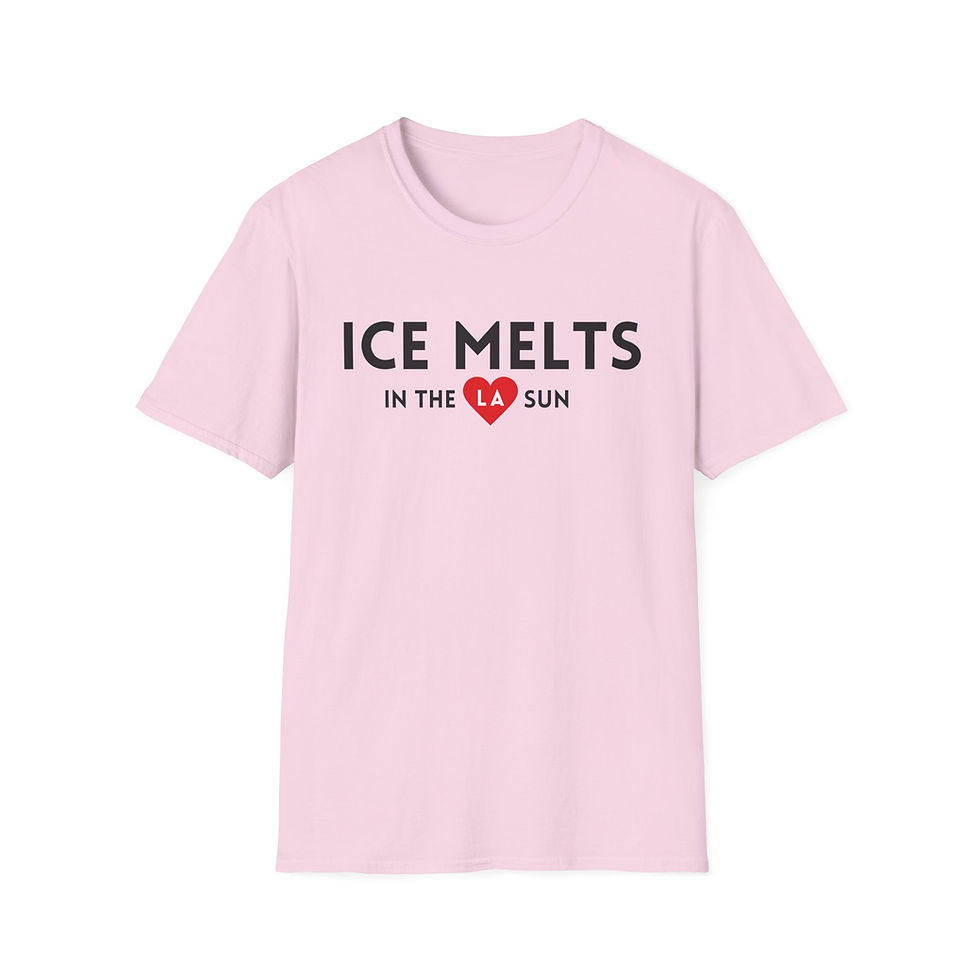 Thumbnail: Anti-ICE Protest T-Shirt, ICE Melts in LA Sun Activist Protest Shirt,Los Angeles