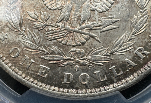 アメリカ モルガンダラー銀貨1884 O PCGS MS 63トーンコイン