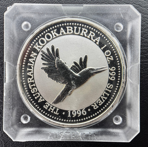 オーストラリア クッカバラ（カワセミ） 1オンス 純銀貨 　2000年　未使用品 オーストラリア クッカバラ カワセミ 1オンス銀貨 2000年 SILVER
