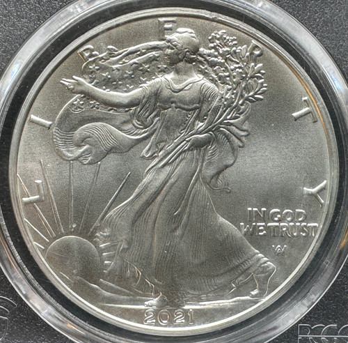 イーグル銀貨1oz 2021年 PCGS MS70 2021 $1 American Silver Eagle FIRST STRIKE MS-70 PCGS TYPE 2