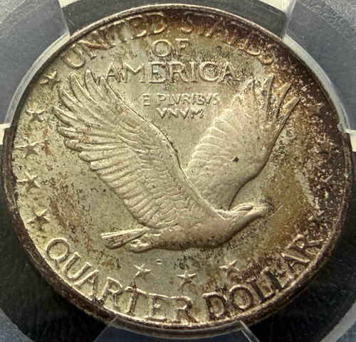 1926-S アメリカ 25セント銀貨 スタンディング・リバティ クォーター