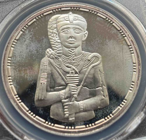 1994年 エジプト クフ王 5ポンド銀貨 PR68DCAM PCGS 1994年 エジプト クフ王 5ポンド銀貨 PR68DCAM PCGS - メルカリ