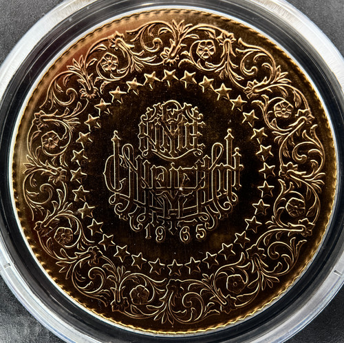 1968年トルコ Monnaie Deluxe100クルシュ PCGS MS65 1968年トルコMonnaie Deluxe 100クルシュ PCGS MS65 コレクション