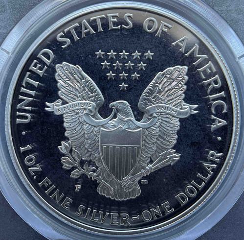 1997年 アメリカ合衆国 シルバーイーグル プルーフ銀貨【PCGS PR69DCAM