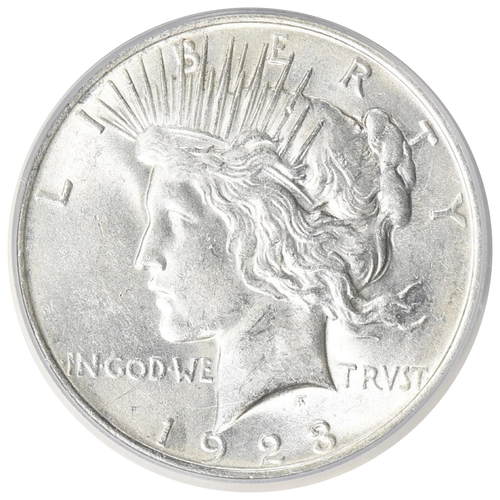 アメリカ ピ－ス1$銀貨 1923年 1923年 ピースダラー銀貨 1923 Peace Silver Dollar – アメリカ合衆国