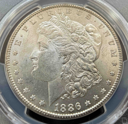 アメリカ　モルガンダラー銀貨1886 MS-62 PCGS アメリカ モルガンダラー銀貨1886 MS-62 PCGS | GoldSilverJapan