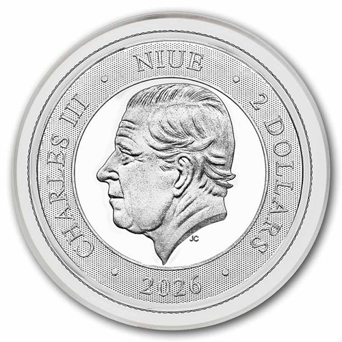 2026 ニウエ サザンクロス 1オンス銀貨 ハイレリーフ版 999.9 純銀