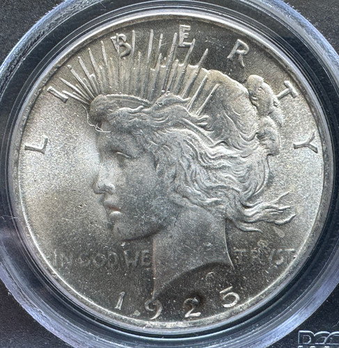 アメリカ ピースダラー銀貨1925 PCGS MS 64 | GoldSilverJapan
