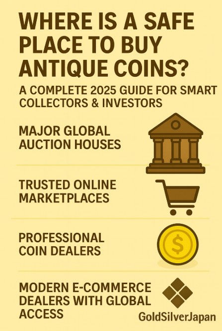 🏛️ Where Is a Safe Place to Buy Antique Coins?