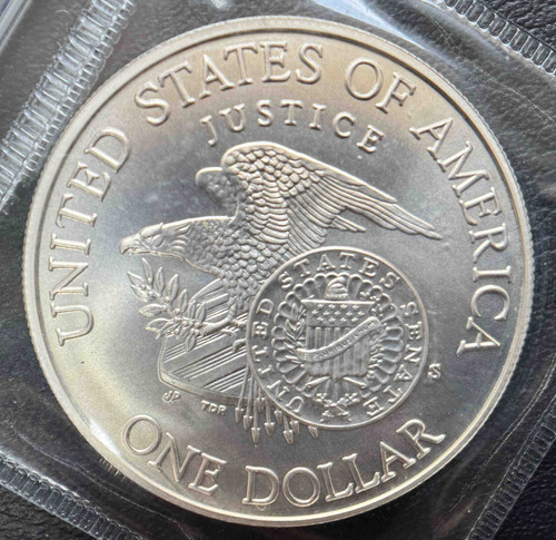 1998年 ロバート・F・ケネディ 記念銀貨 – アメリカ造幣局発行