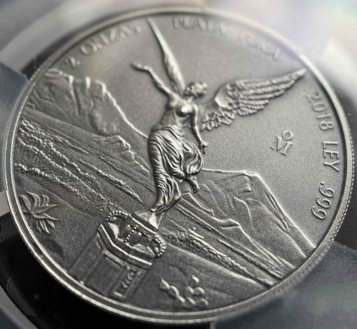 最高鑑定 2023年 メキシコ PCGS MS70 リベルタード リベルタッド 最高