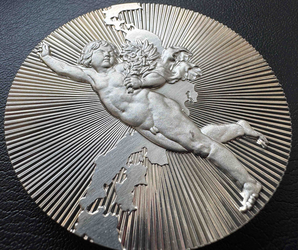 Miniatura: 青函トンネル開通記念 純銀メダル 1988年（公式記念章・箱・証明書付）