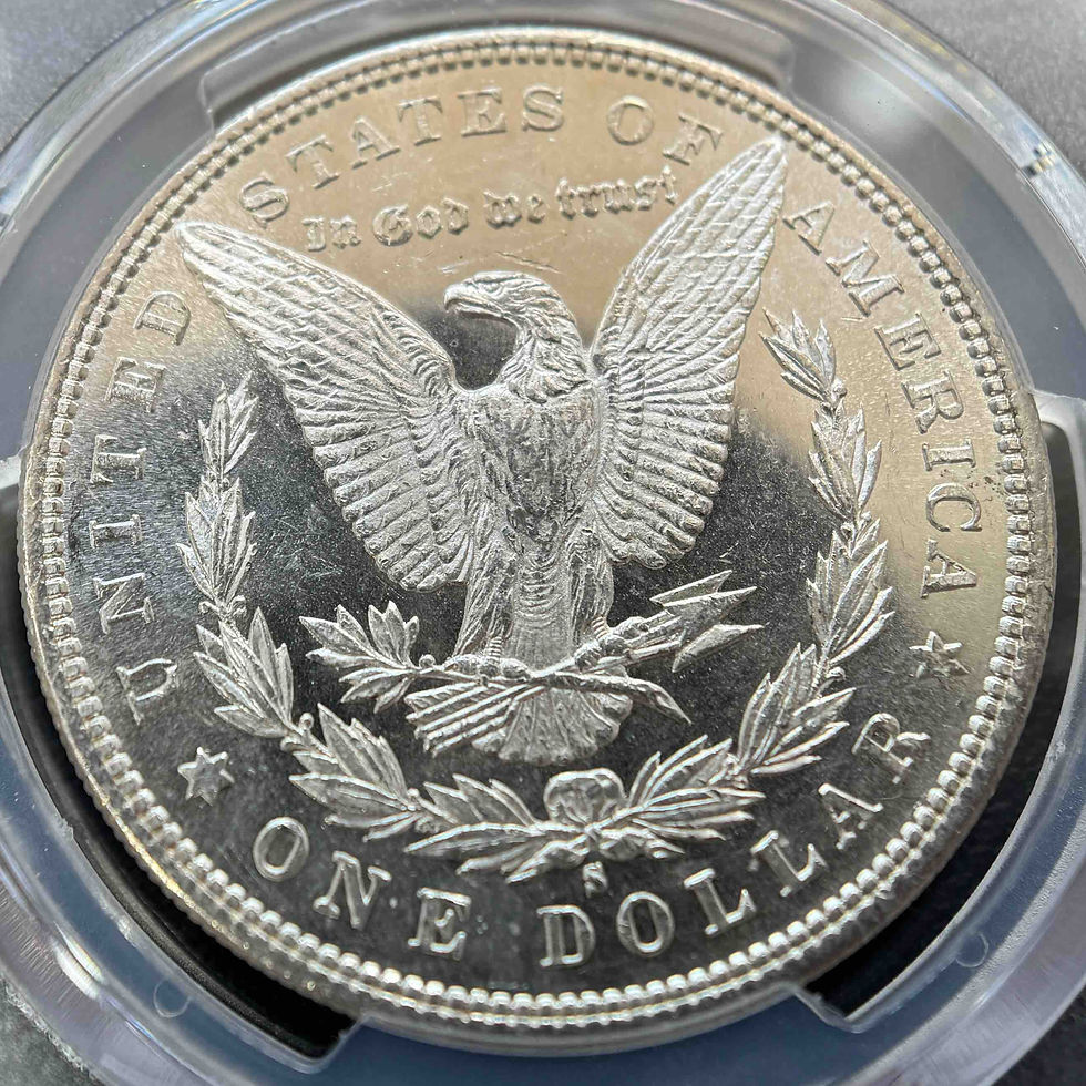 アメリカ モルガンダラー銀貨1881-s MS-62 PCGS | GoldSilverJapan