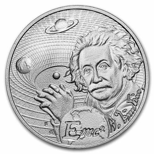 2022 ニウエ 1オンス銀貨 「Icons of Inspiration」アルベルト