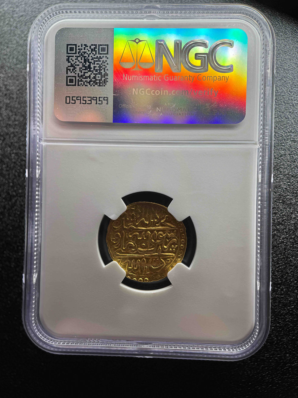 AH389-421 イスラム王朝 ガズナ朝 マフムード ディナール金貨