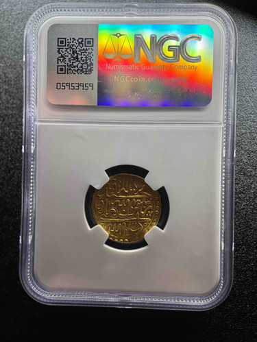 AH389-421　イスラム王朝 ガズナ朝 マフムード ディナール金貨 MS62 AH389-421 イスラム王朝 ガズナ朝 マフムード ディナール金貨 MS62