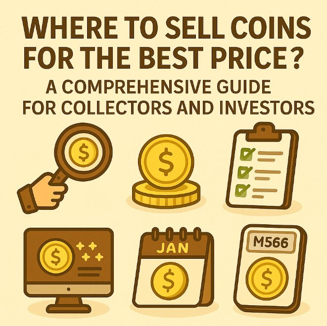 コインを最高価格で売るにはどこがベスト?
