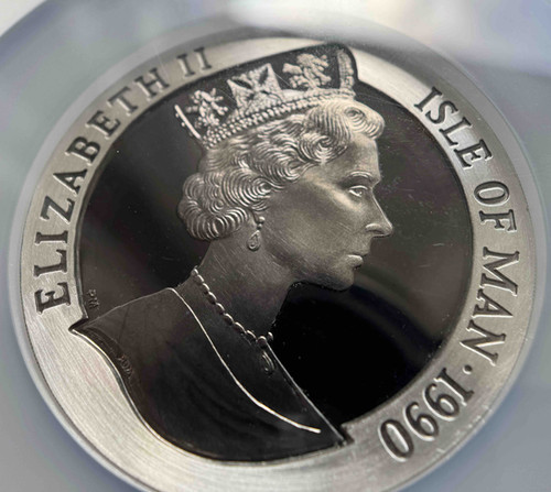 1990年 アイランド・オブ・マン発行 エリザベス2世 ペニー・ブラック