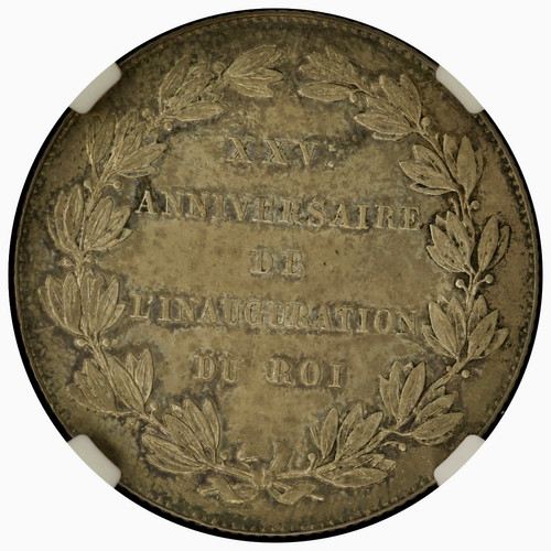 1856年 ベルギー王国建国記念 2フラン銀貨 NGC MS 62 Goldsilverjapan