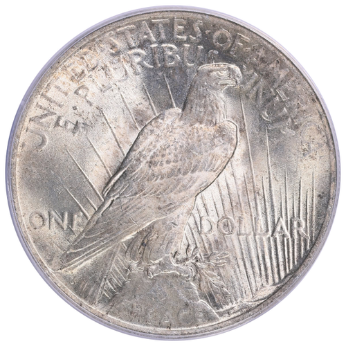 1922年 ピースダラー銀貨 1922 Peace Silver Dollar – アメリカ合衆国