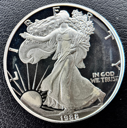 1988年 アメリカイーグル 1オンス銀貨プルーフコイン | GoldSilverJapan