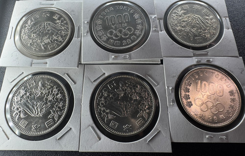 【NGC MS66】東京オリンピック　銀貨　ダークトーン　本物　即購入可能 東京オリンピック記念 1000円銀貨 1964年(S39年銘) NGC-MS66