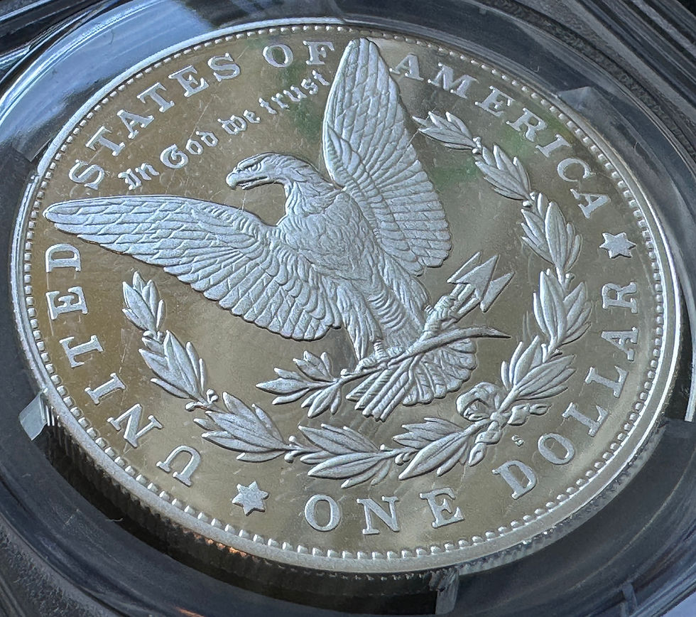 Thumbnail: NGC PF70 UCAM 2023 Morgan Dollar Silver Coin Mint Mark S Pure Silver