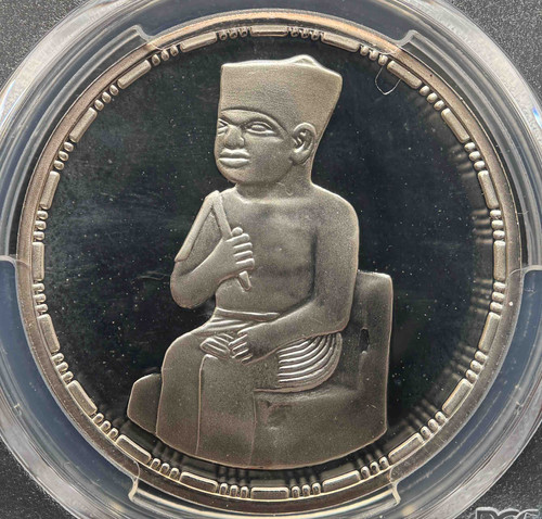 1994年 エジプト クフ王 5ポンド銀貨 PR68DCAM PCGS 限定発行】1994年 クフ王 銀貨 プルーフ PR68DCAM（PCGS鑑定済