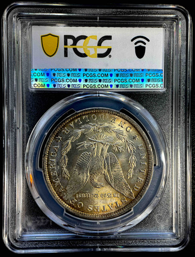 アメリカ モルガンダラー銀貨1884 o MS-64 PCGS | GoldSilverJapan