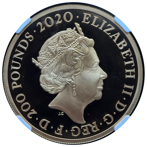 2020年 イギリス 200ポンド金貨 プルーフ ミュージック・レジェンズ