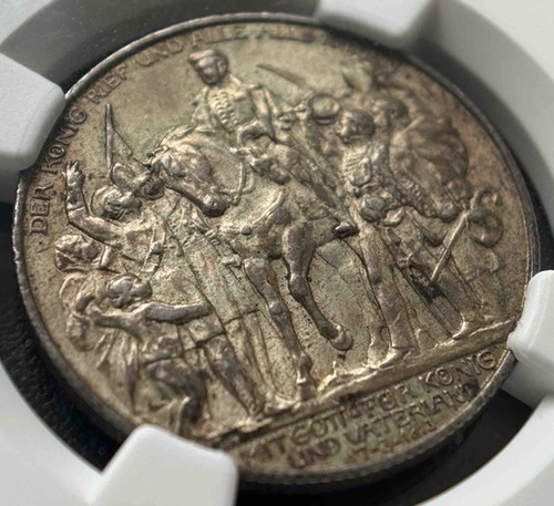 PCGS MS65 1913 ドイツ 諸国民戦争 3マルク銀貨 PCGS MS65 1913 ドイツ 諸国民戦争 3マルク銀貨 JCC | ジャパンコイン