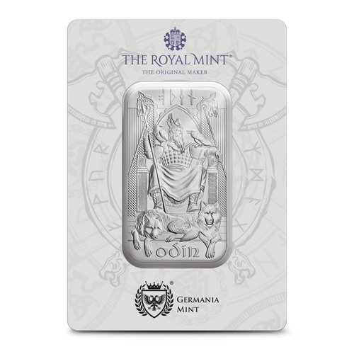 【限定発行】ロイヤルミント × ジャーマニアミント オーディン 1オンス The Royal Mint × Germania Mint オーディン 1オンス [purity: 99.9