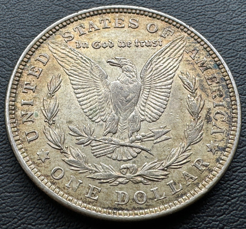 1921 Morgan Silver Dollar モルガン・ダラー銀貨トーンコイン