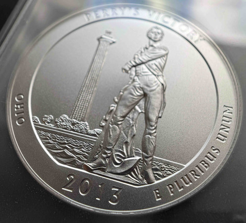 2013年ペリー勝利記念5オンス銀貨PCGS SP70 First Strike アメリカ 2013年 ペリーの勝利記念 5オンス銀貨】PCGS SP70 ファースト