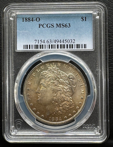 アメリカ モルガンダラー銀貨1884 O PCGS MS 63トーンコイン アメリカ モルガンダラー銀貨1884 O PCGS MS 63トーンコイン